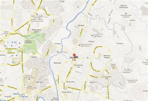 google map marikina